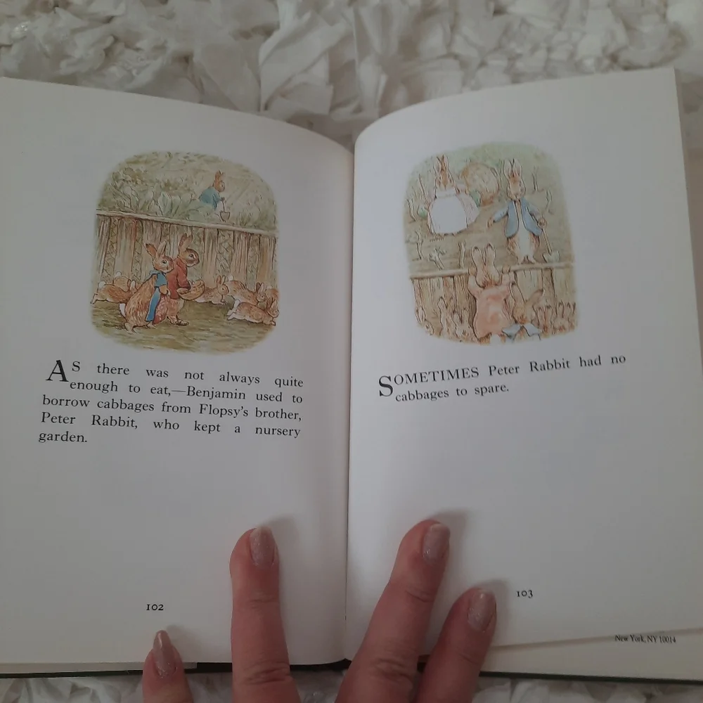 Vintage 1987 Edition Tales From Beatrix Potter Peter Rabbit Used
